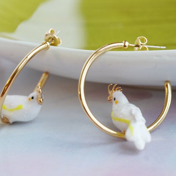 cute parrot earrings - Picture 10 of 10